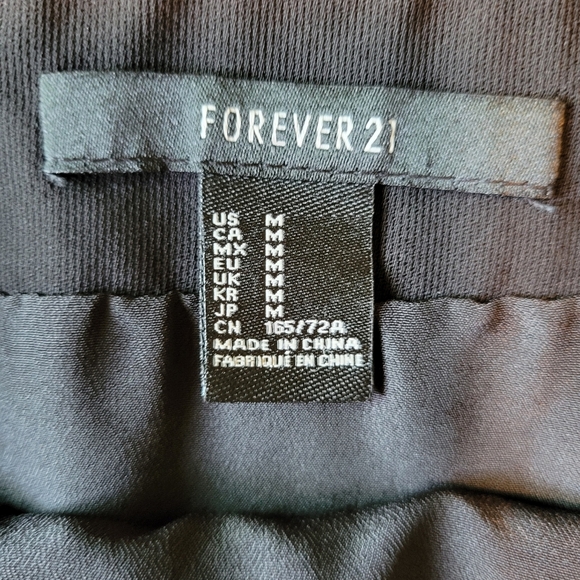 Forever 21 Black Mini Skirt With Metal Stud Embellishments - Picture 4 of 6